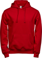 Heren Hoodie TeeJays Power 5102 Rood